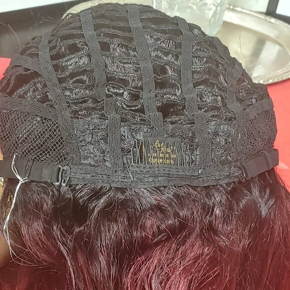 Outre Swiss Lace Front Wig: Leilani (Color Available: DRFF RED VELVET) - Picture 8 of 14